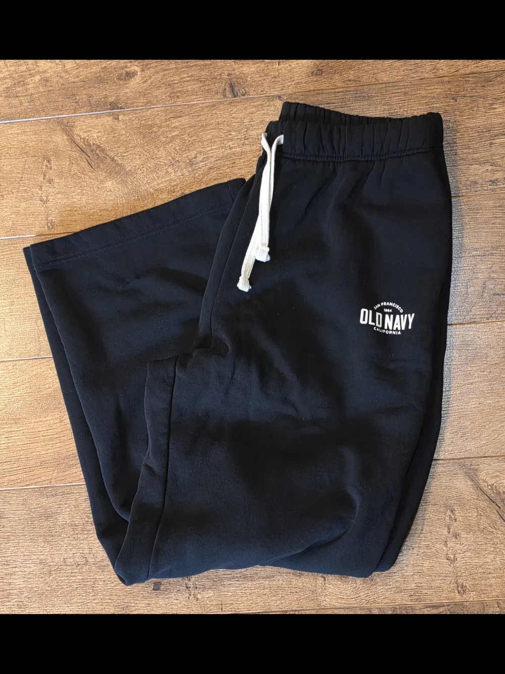 Old Navy Black Lounge Sweatpants Size WOMANS LARGE